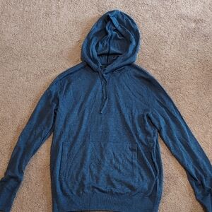 Banana Republic Men's Blue Hoodie Sweater